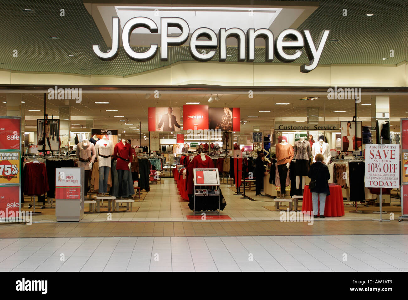 Wisconsin La Crosse Valley View Mall J. C. Penney department store