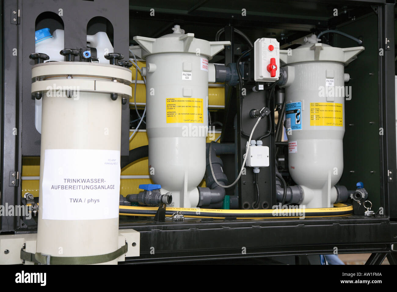 Drinking water treatment plant Stock Photo Alamy