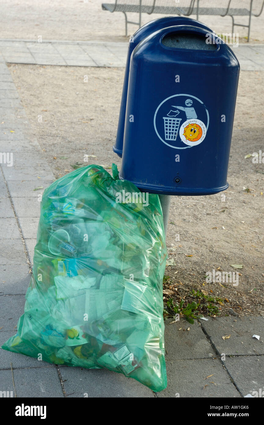 Illegal waste disposal Stock Photo Alamy