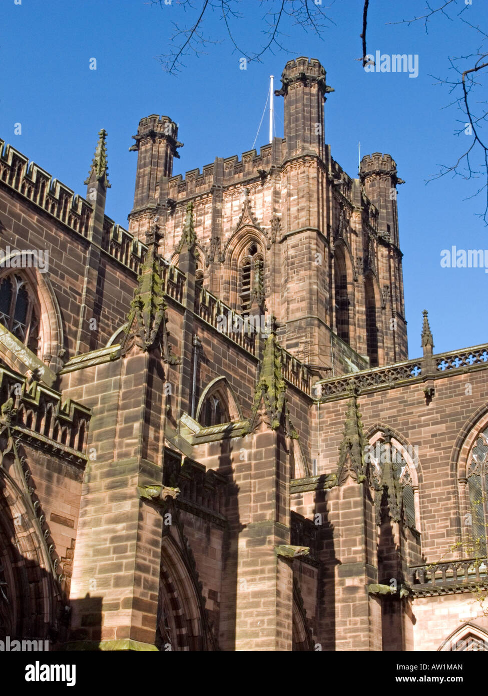 Chester Cathedral Stock Photo