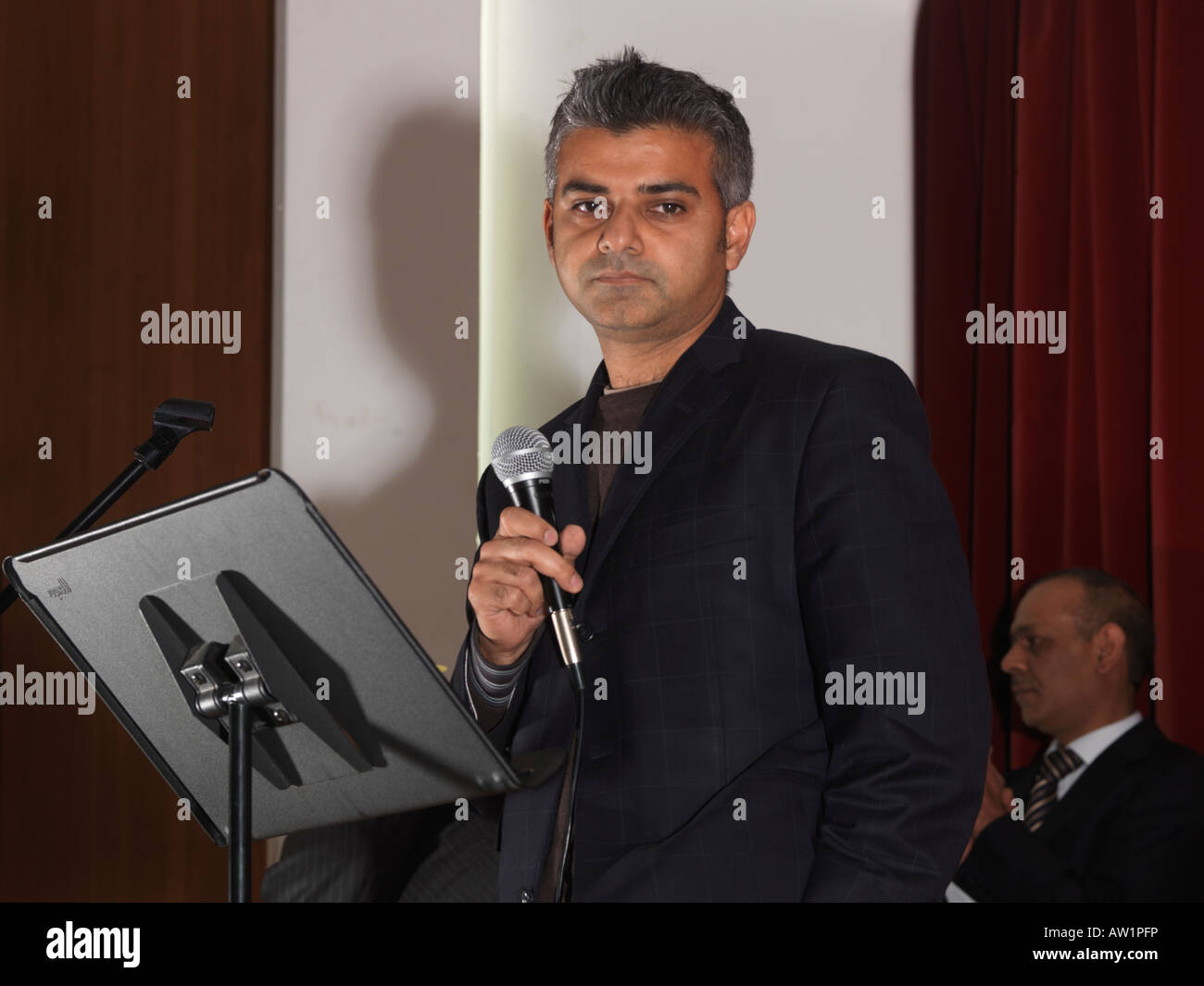 Diwali Wandswoth Town Hall London Sadiq Khan MP for Tooting Stock Photo