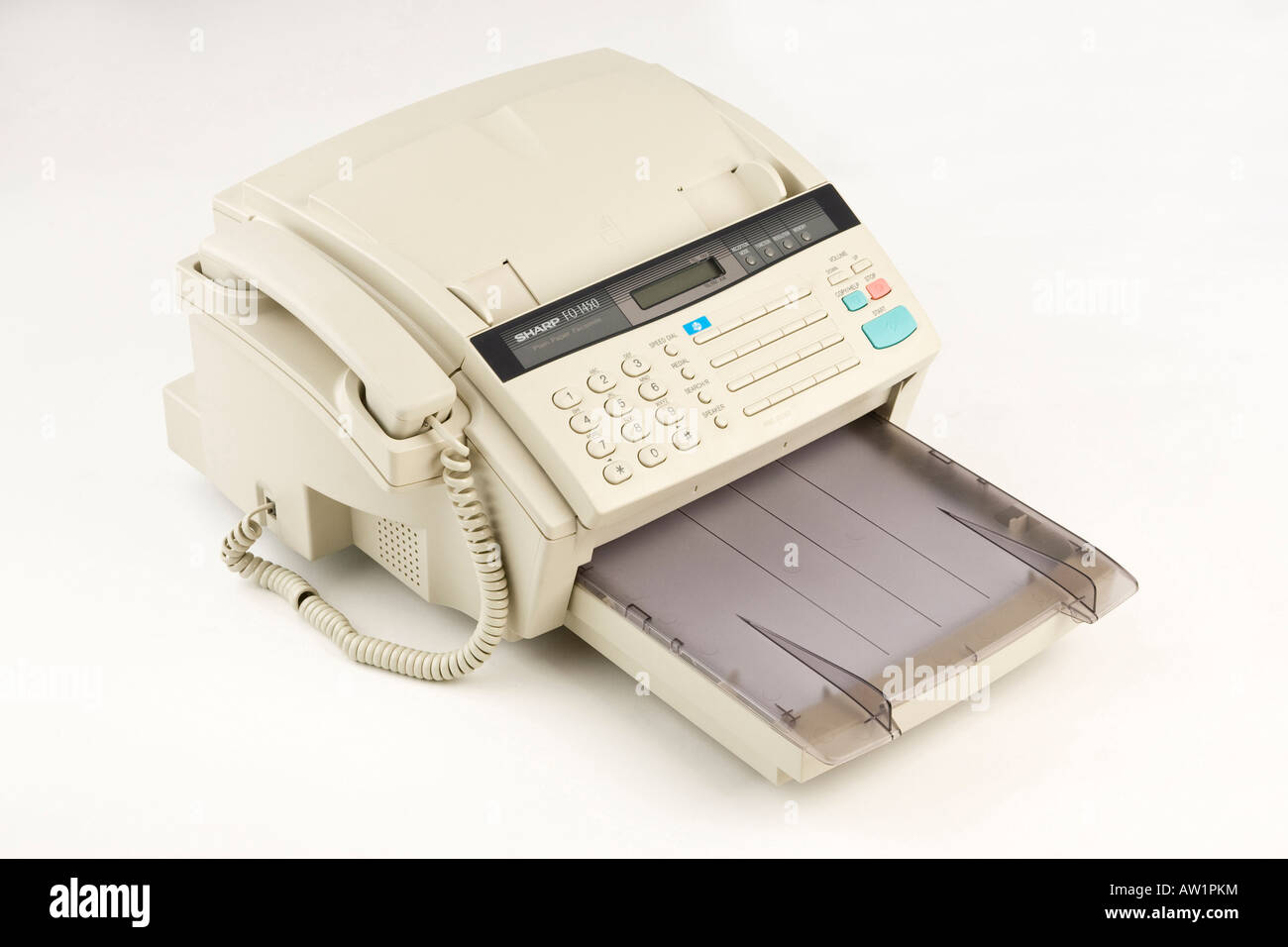 Sharp FO1450 fax machine Stock Photo