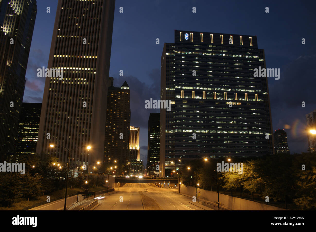 Lake Shore Drive Stock Photo Alamy