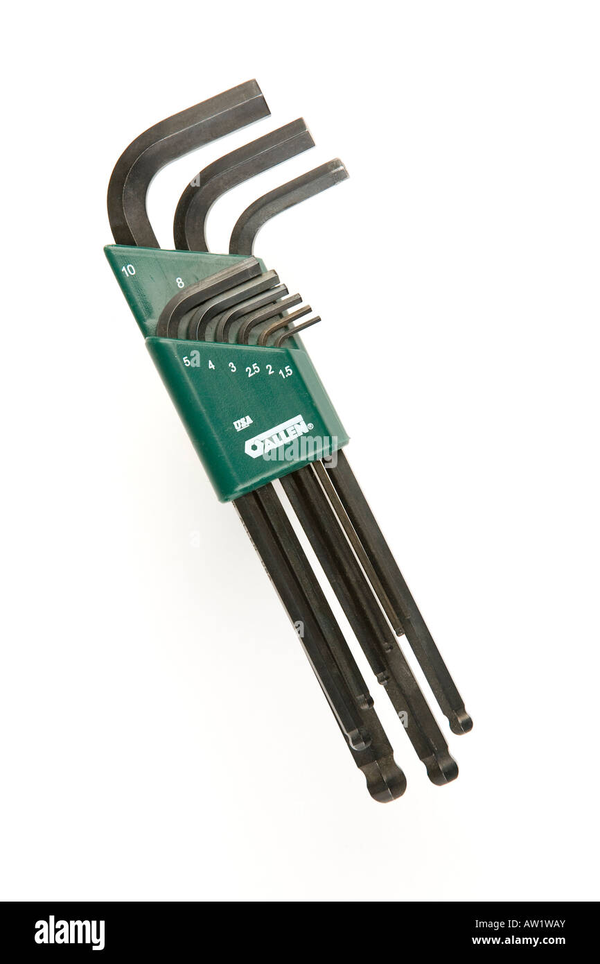 Allen key cutout hires stock photography and images Alamy