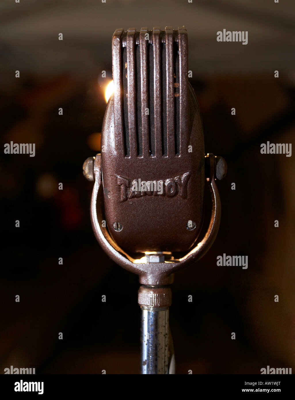 Tannoy microphone Stock Photo - Alamy