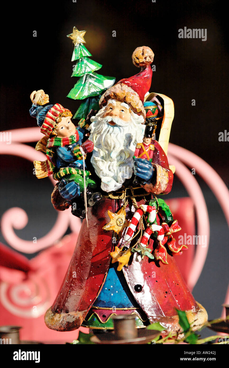 Father Christmas statue Stock Photo Alamy
