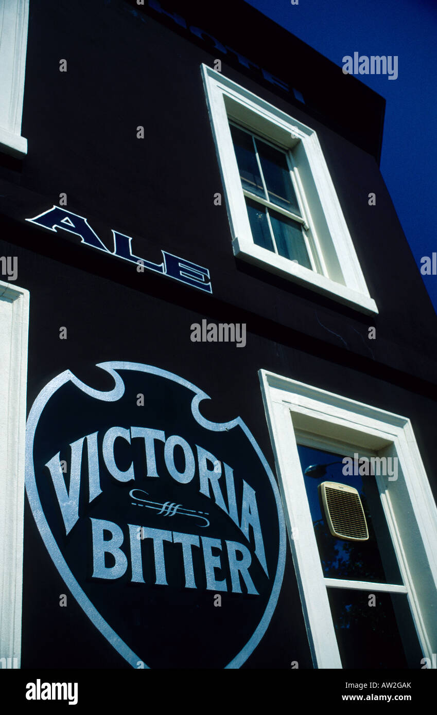 Australian pub, Melbourne Stock Photo - Alamy