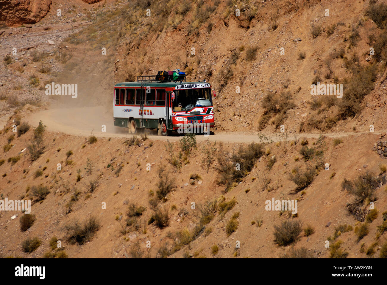 Road to Iruya, Salta, Province of Salta, Argentina, South America Stock Photo