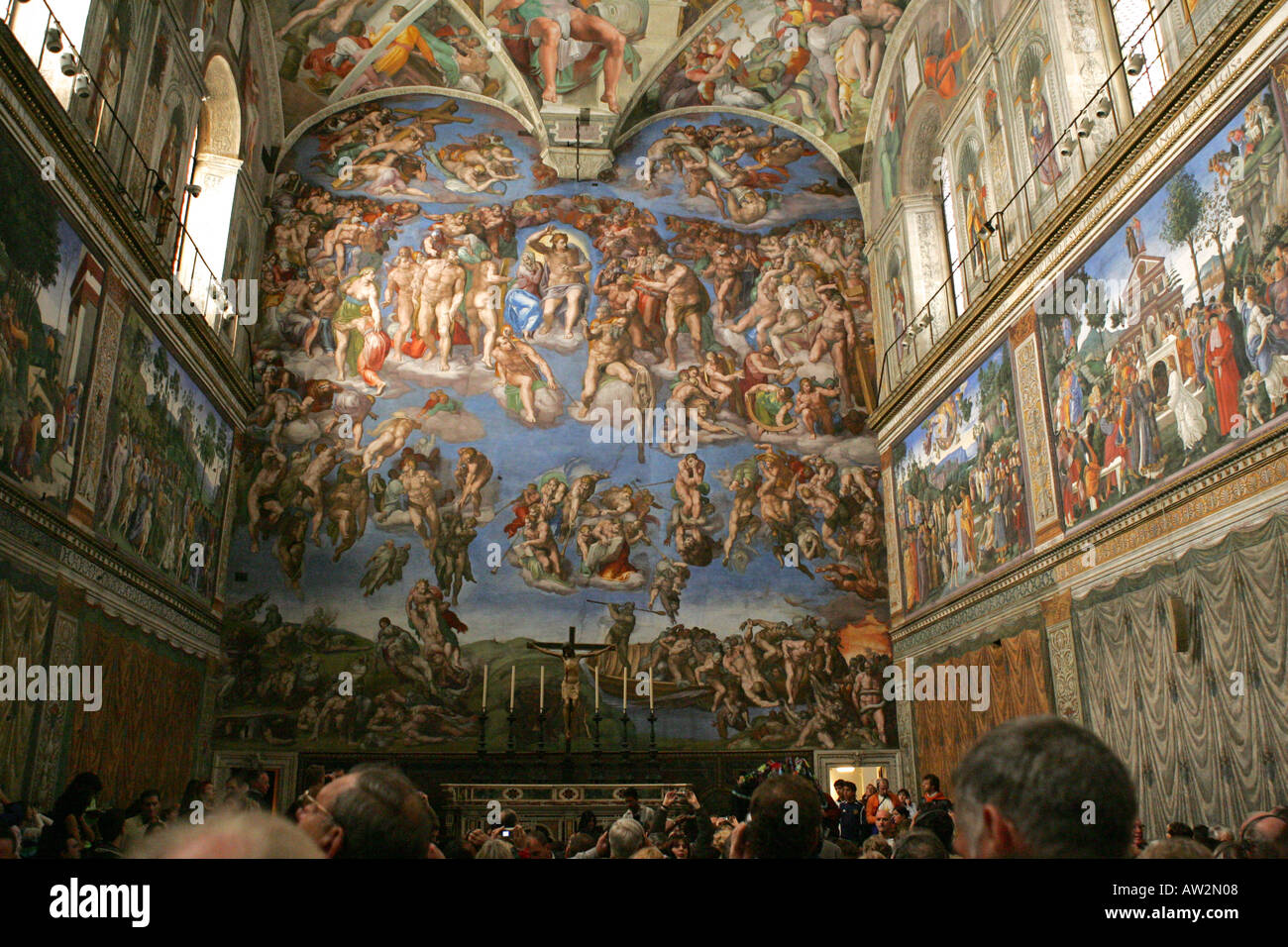 Michelangelo Last Judgement Hi res Stock Photography And Images Alamy
