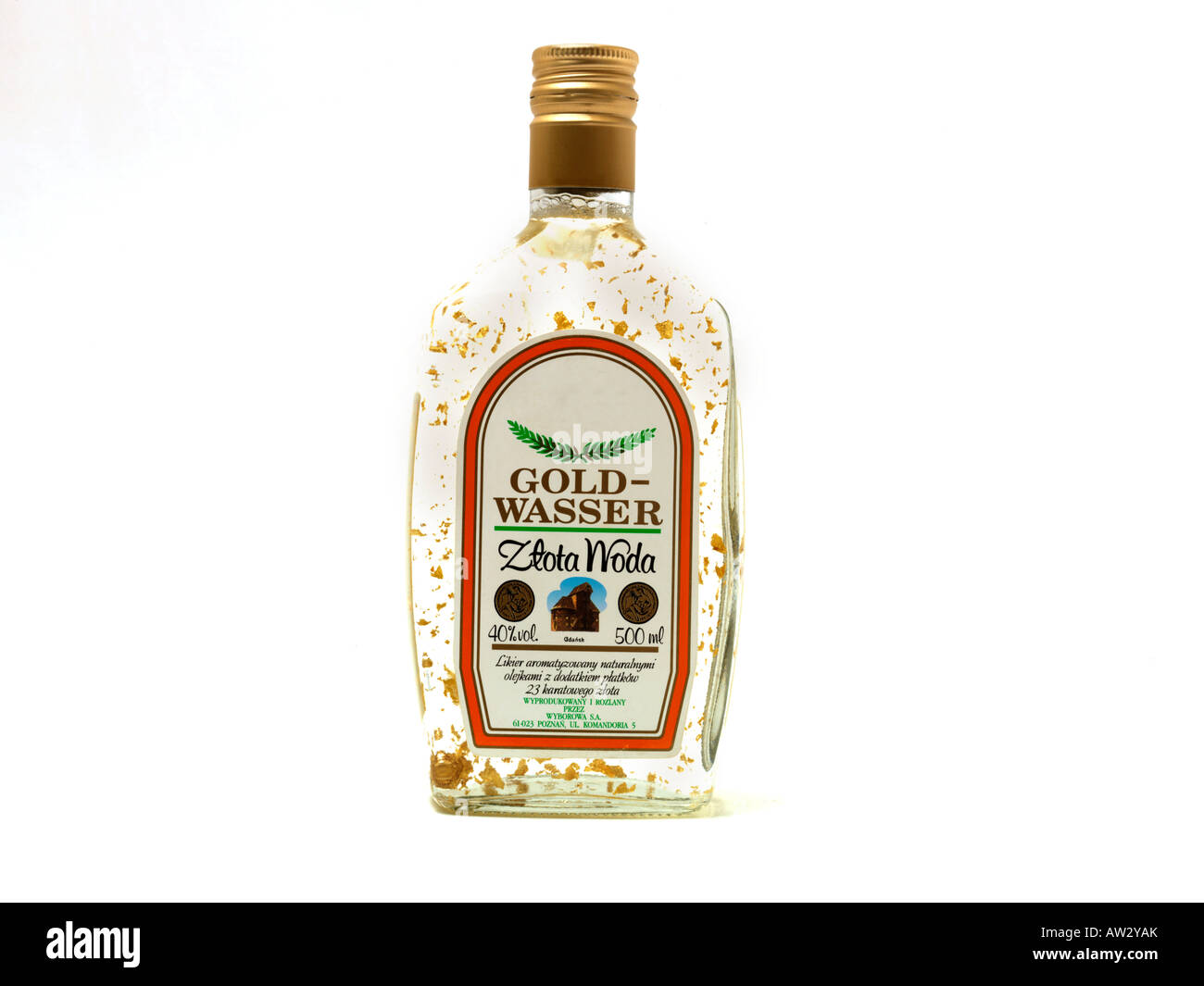 Goldwasser drink hi-res stock photography and images - Alamy