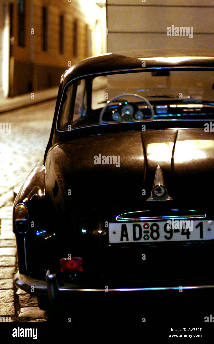 old car in prague Stock Photo - Alamy