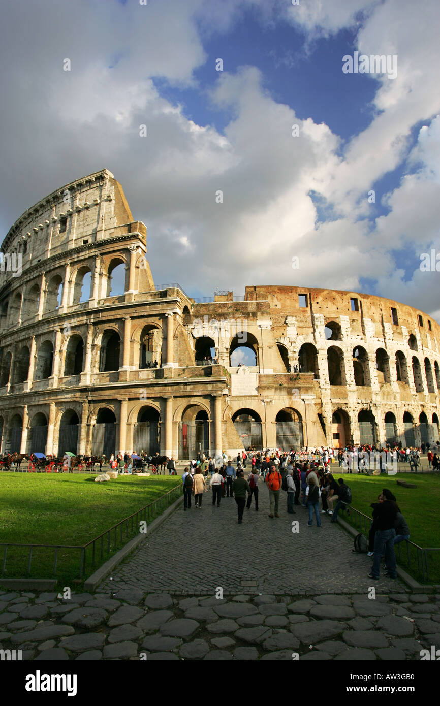 Ancient Roman Landmark The Colosseum Romes Most Popular Famous Ancient Roman Landmark The Colosseum Romes Most Popular Famous