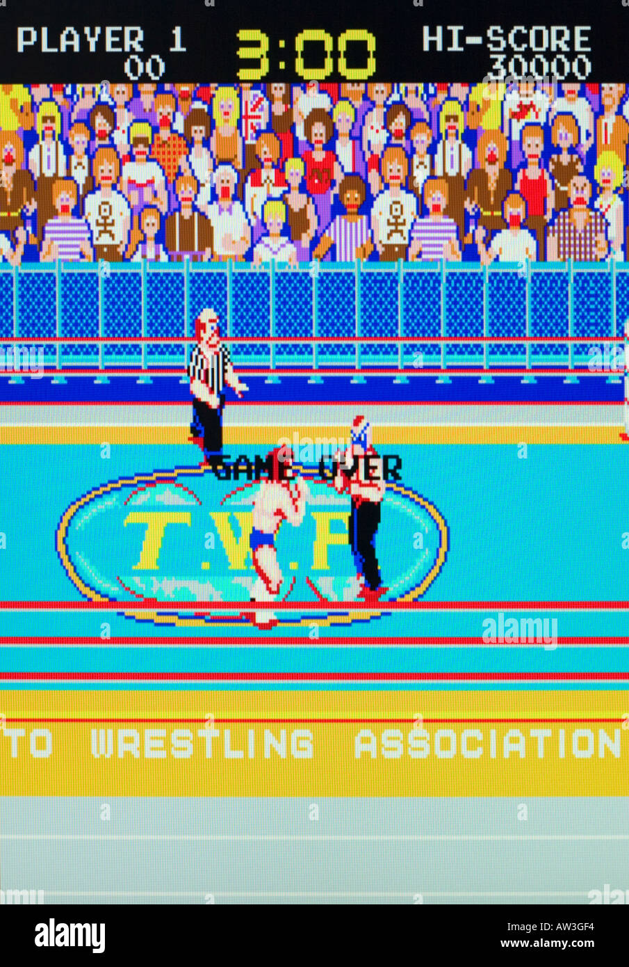 Mat Mania Taito 1985 Vintage Arcade Videogame Screen Shot