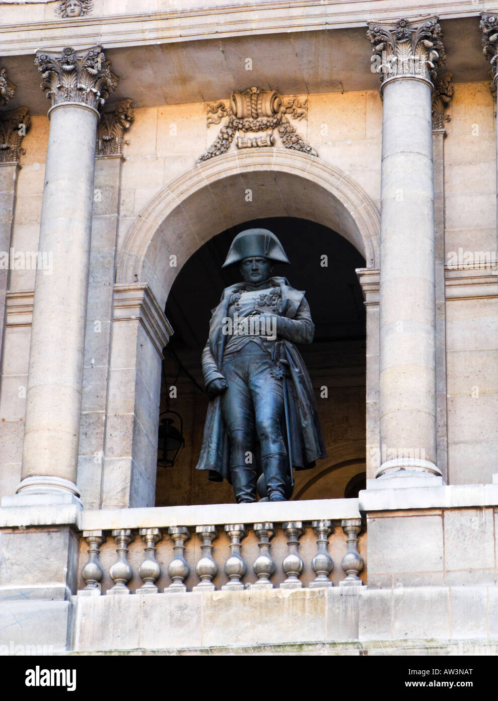 Napoleon Bonaparte statue at the Musée de l Armee, Les Invalides, Paris France Europe Stock Photo