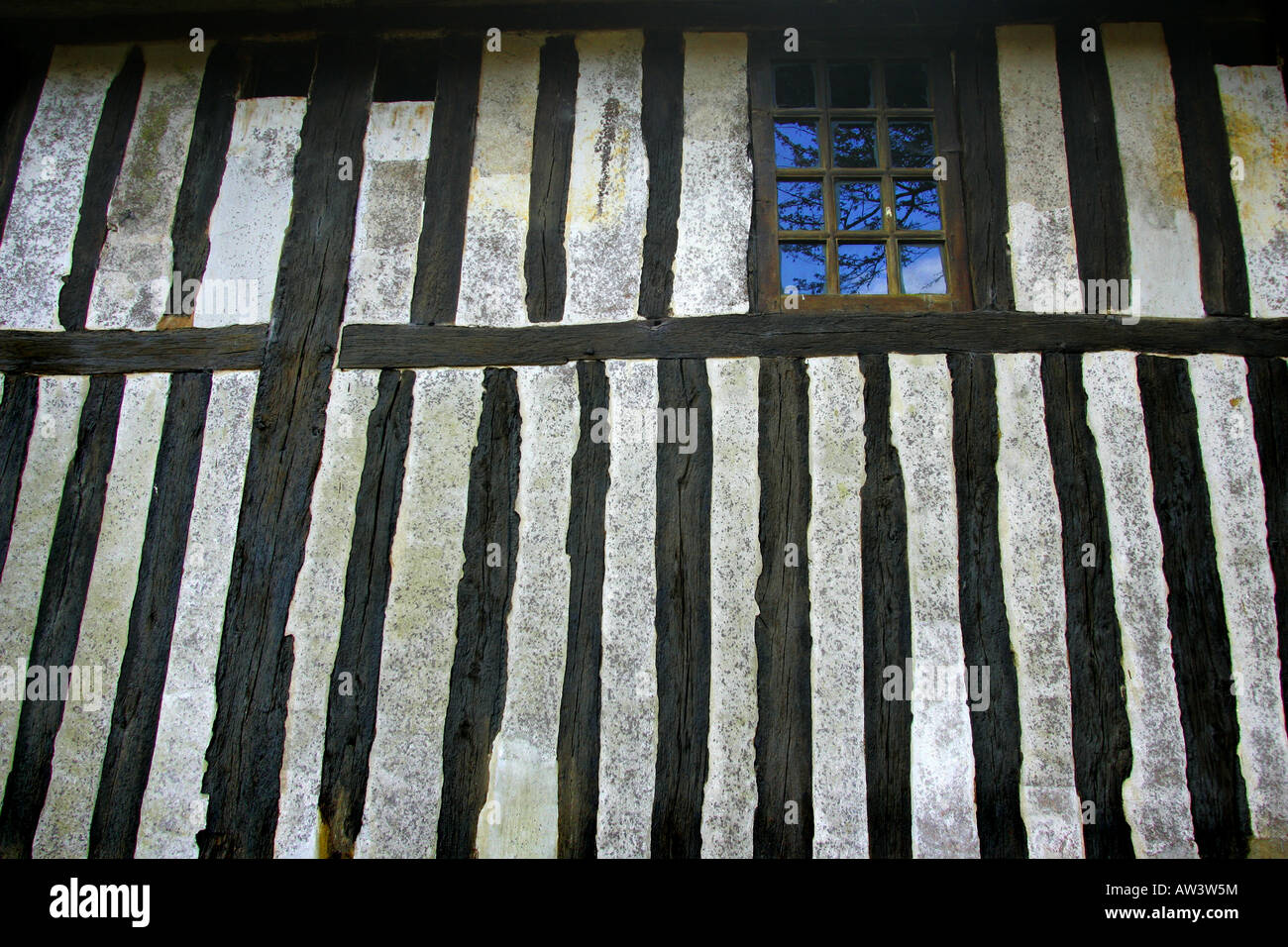 French timberframed building Stock Photo Alamy