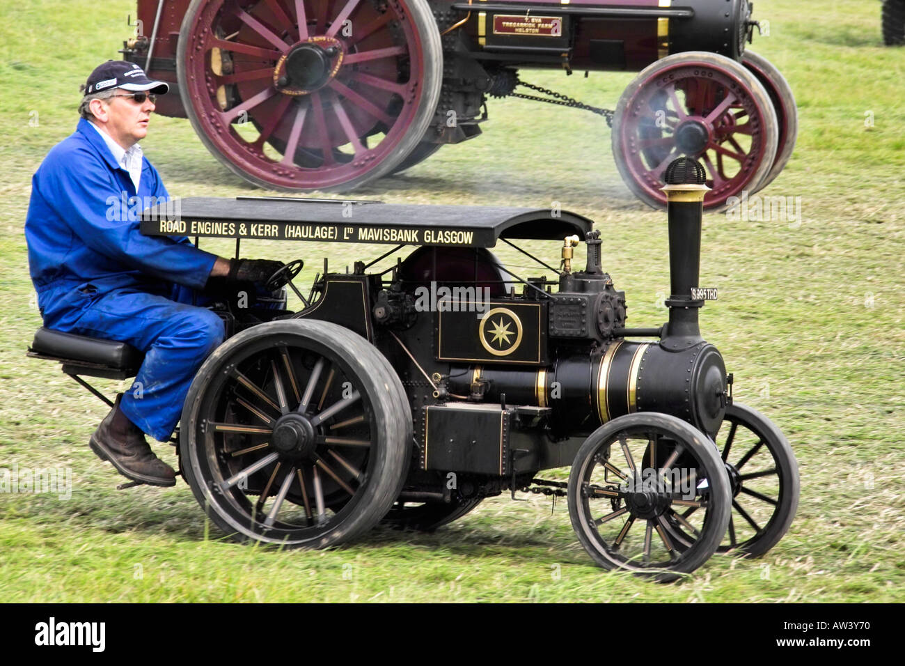 Miniature working steam engine, Dorset Steam Fair, 2005 Stock Photo Alamy
