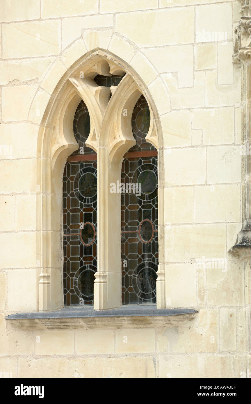 window of Clos Lucé France Stock Photo - Alamy