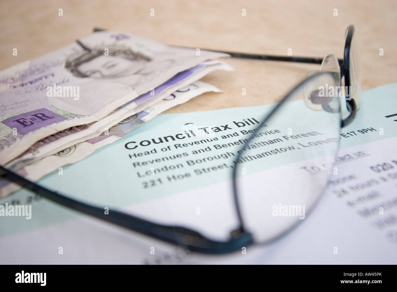 london borough of waltham forest council tax bill UK council tax bill