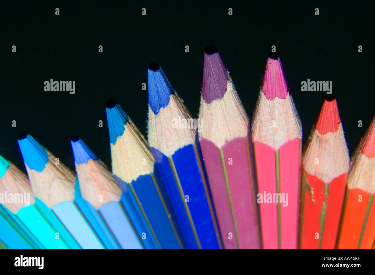 Colored pens hi-res stock photography and images - Alamy
