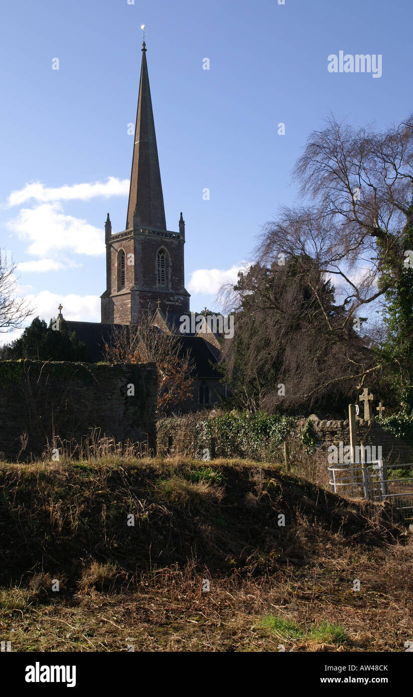St Mary’s church Winterbourne South Gloucestershire Stock Photo