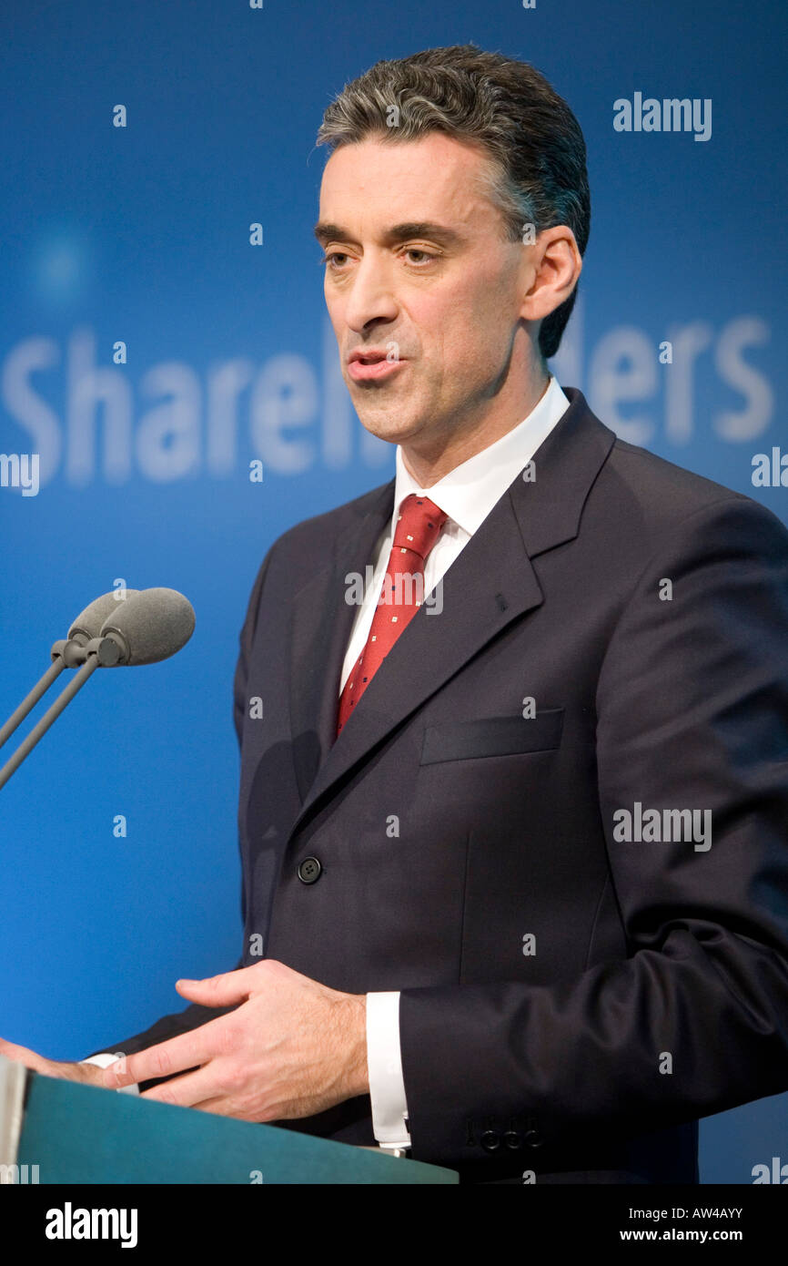 Frank Appel CEO of Deutsche Post World Net Stock Photo