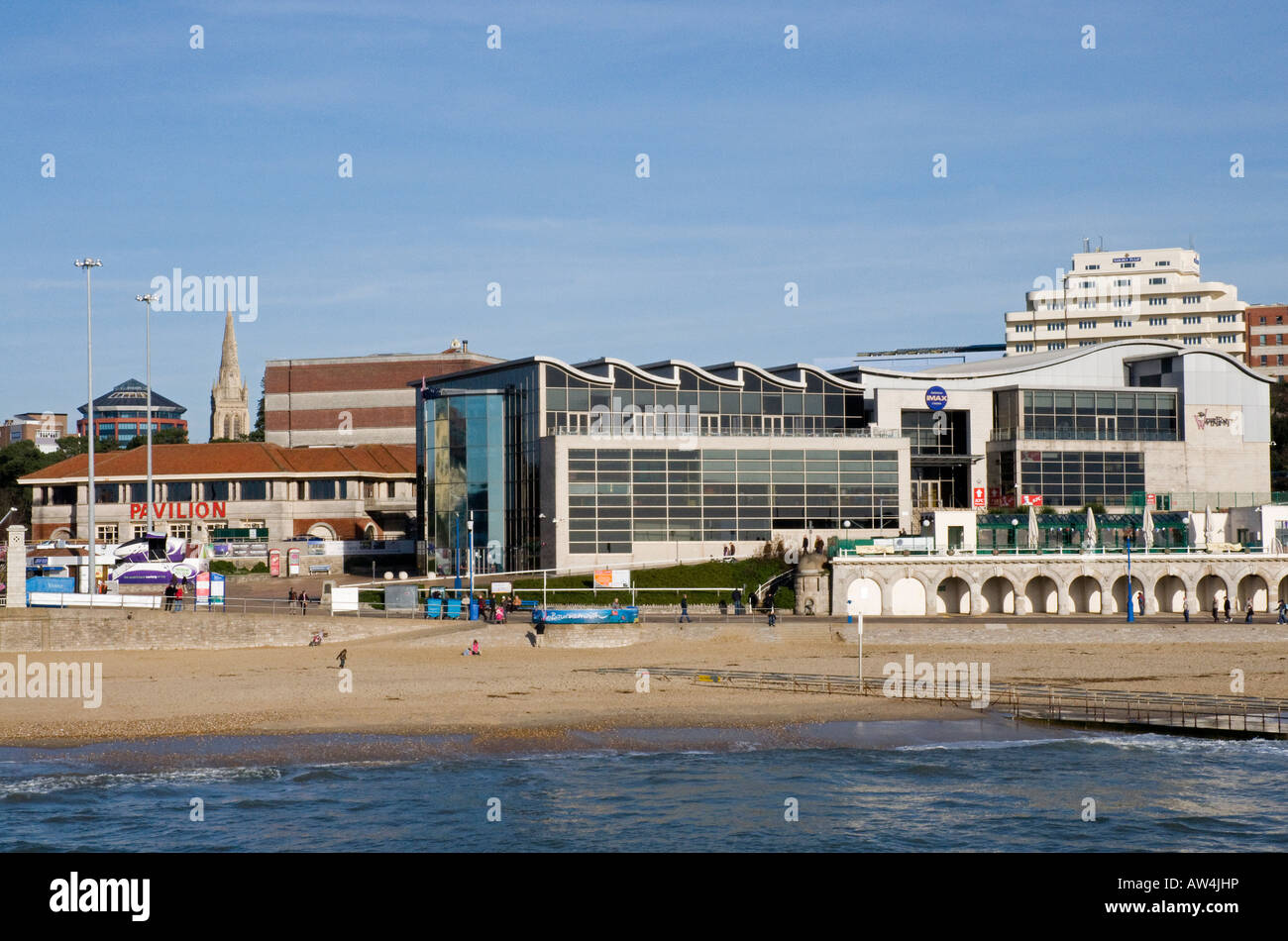 Bournemouth seafront, Dorset, England, UK Stock Photo Alamy