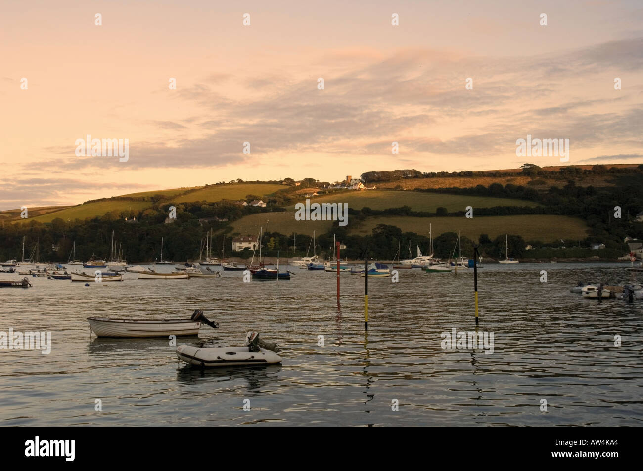 england the southwest DEVON the holiday resort village and town of ...