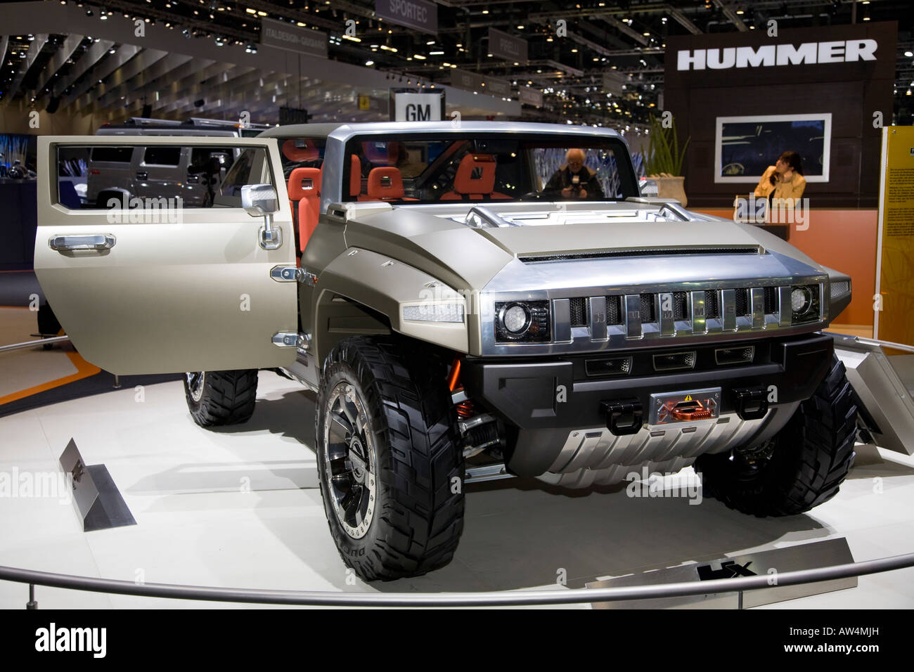 Hummer HX at motor show Stock Photo