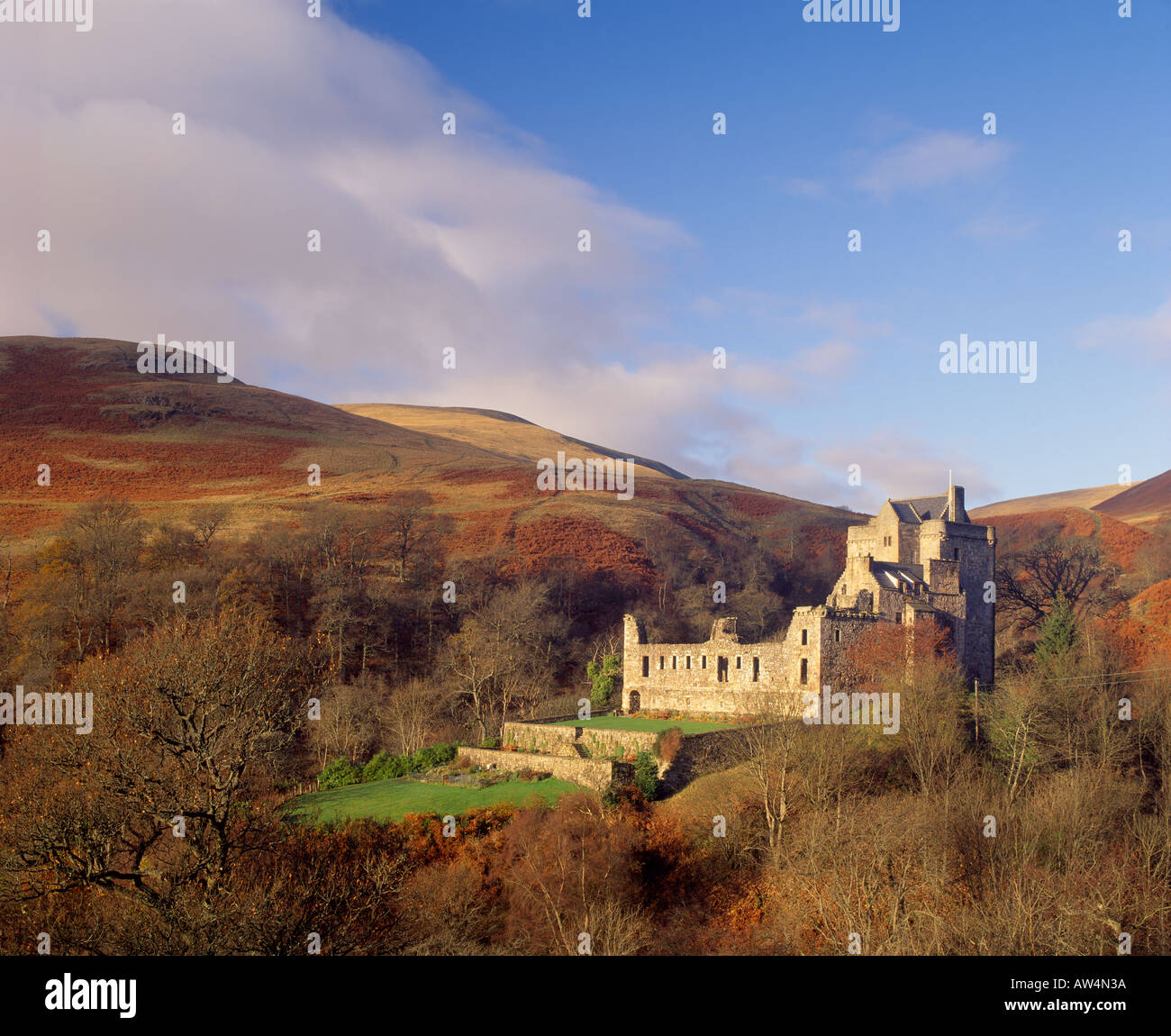 Castle Campbell, Dollar, Clackmannanshire, Scotland, UK Stock Photo Alamy