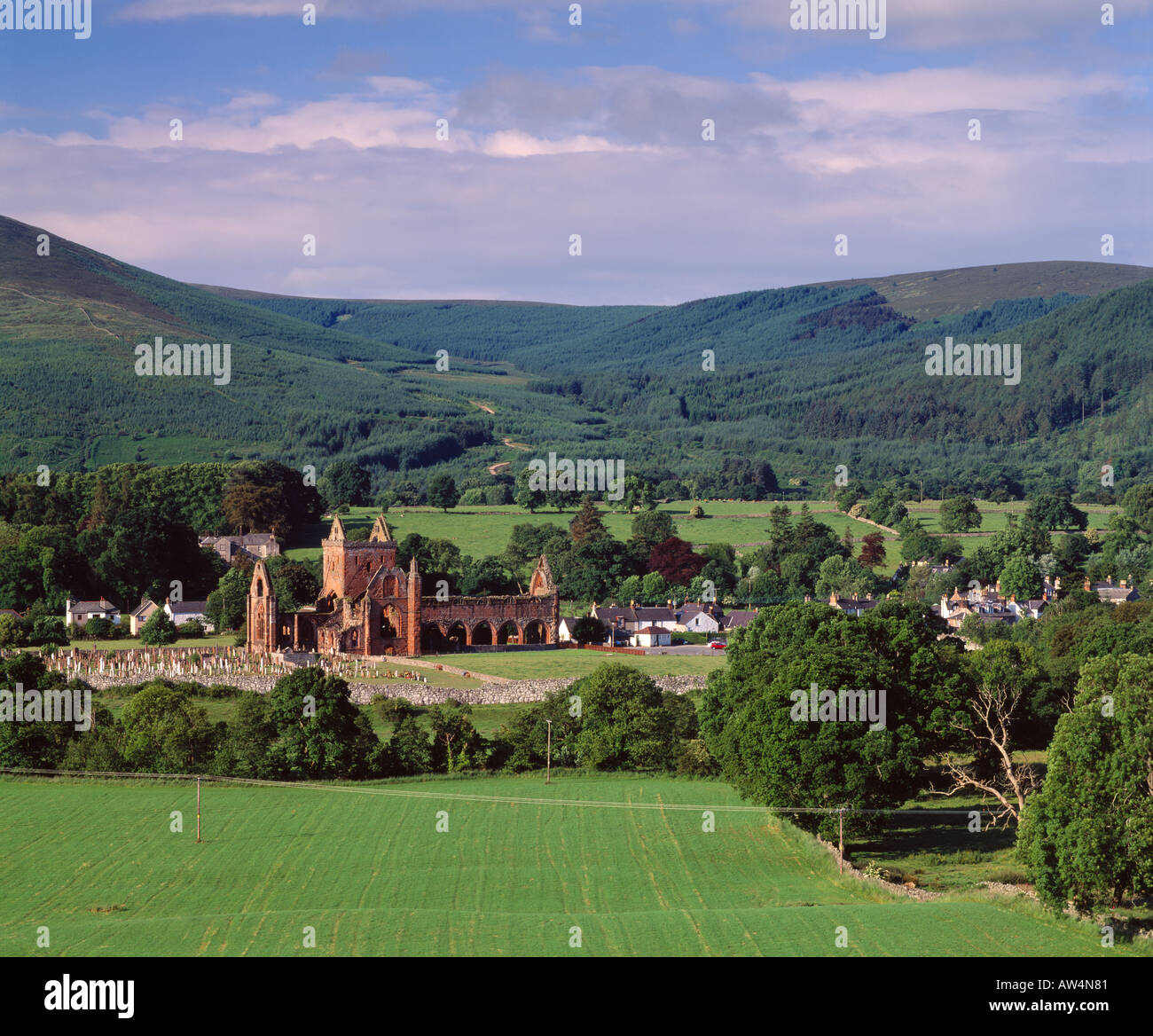 Sweetheart Abbey, New Abbey, near Dumfries, Dumfries and Galloway