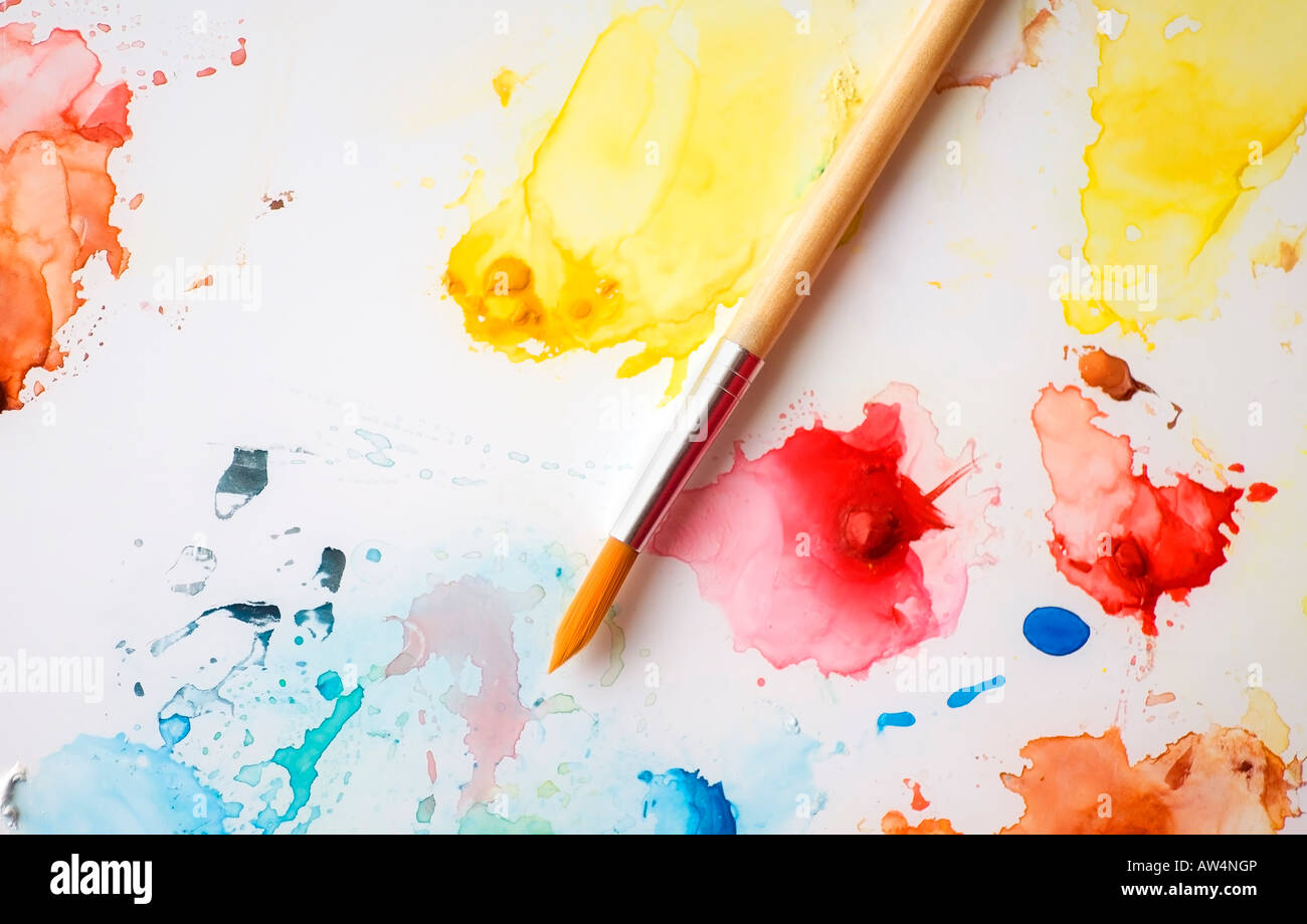 Colorful paint splashes hires stock photography and images Alamy