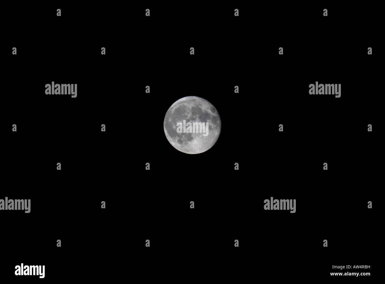 Full Moon in night sky Stock Photo - Alamy