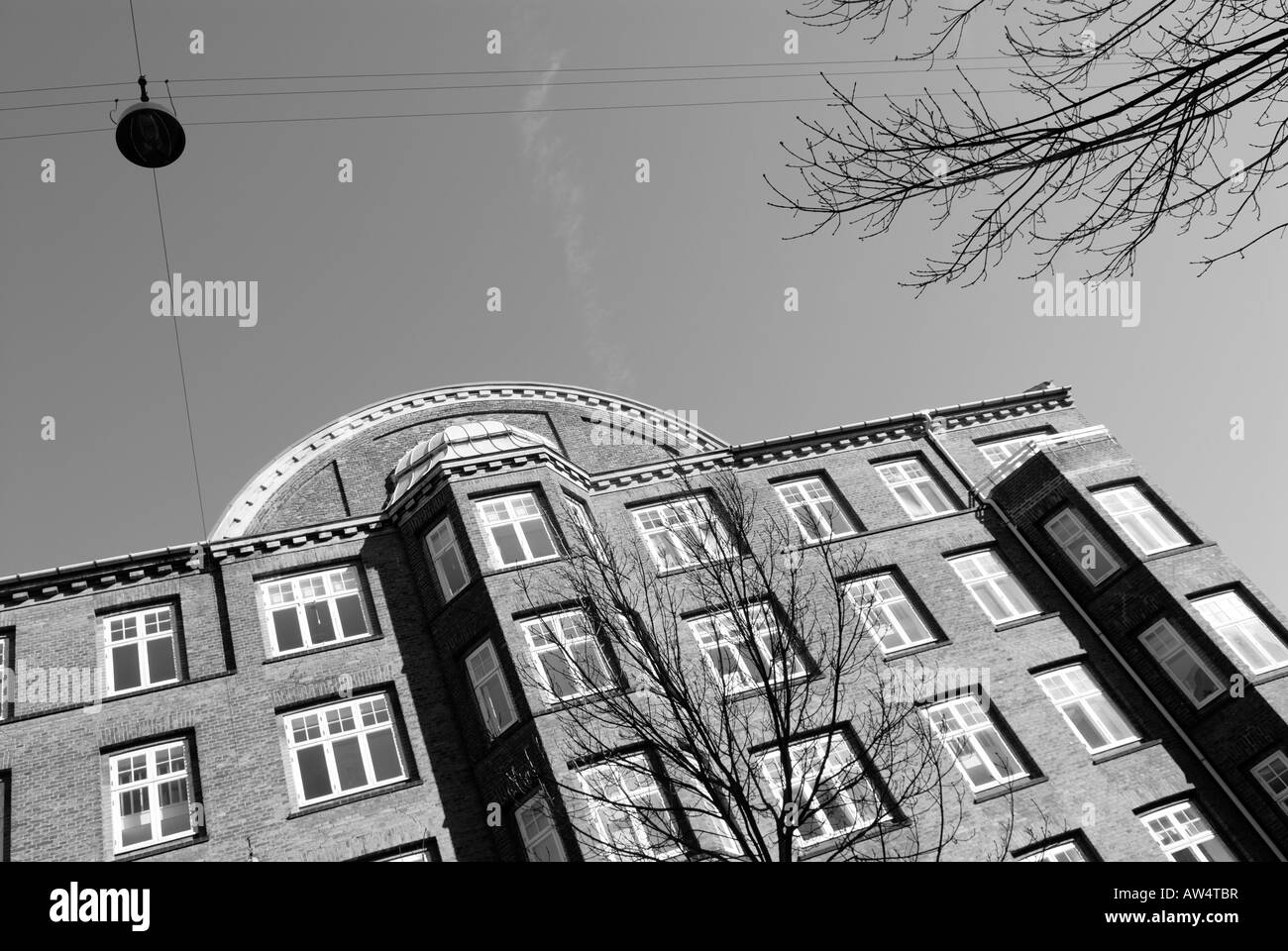 Private residential building Black and White Stock Photos & Images - Alamy