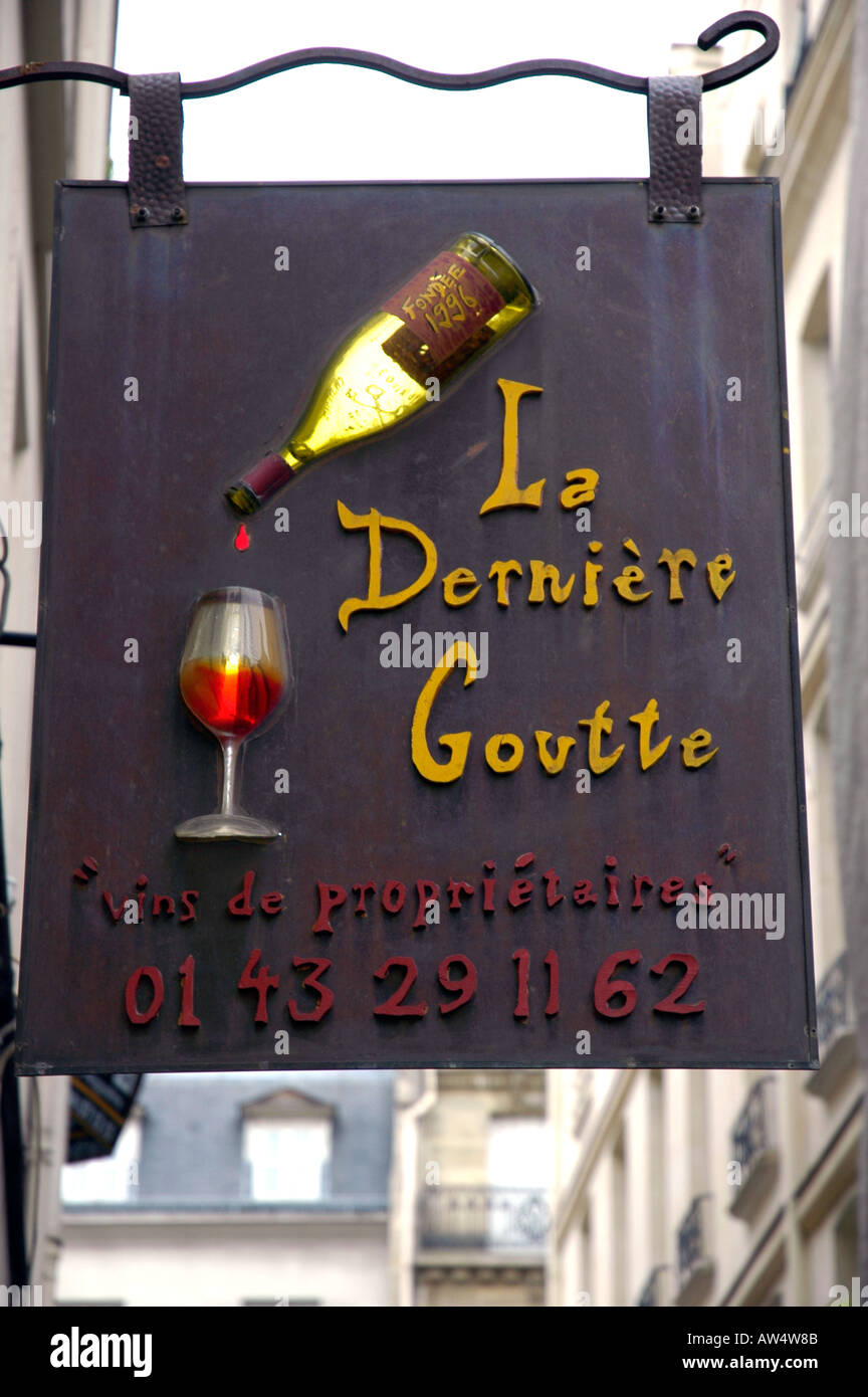 La dernière goutte paris france hires stock photography and images Alamy