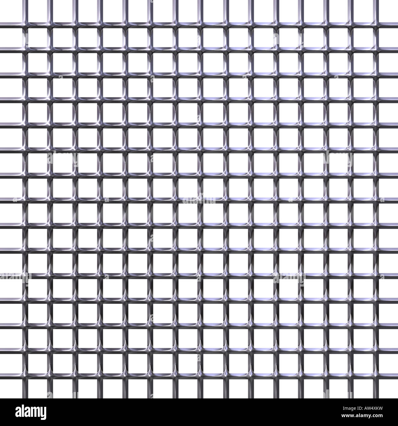 Seamless steel fence 3d hi-res stock photography and images - Alamy