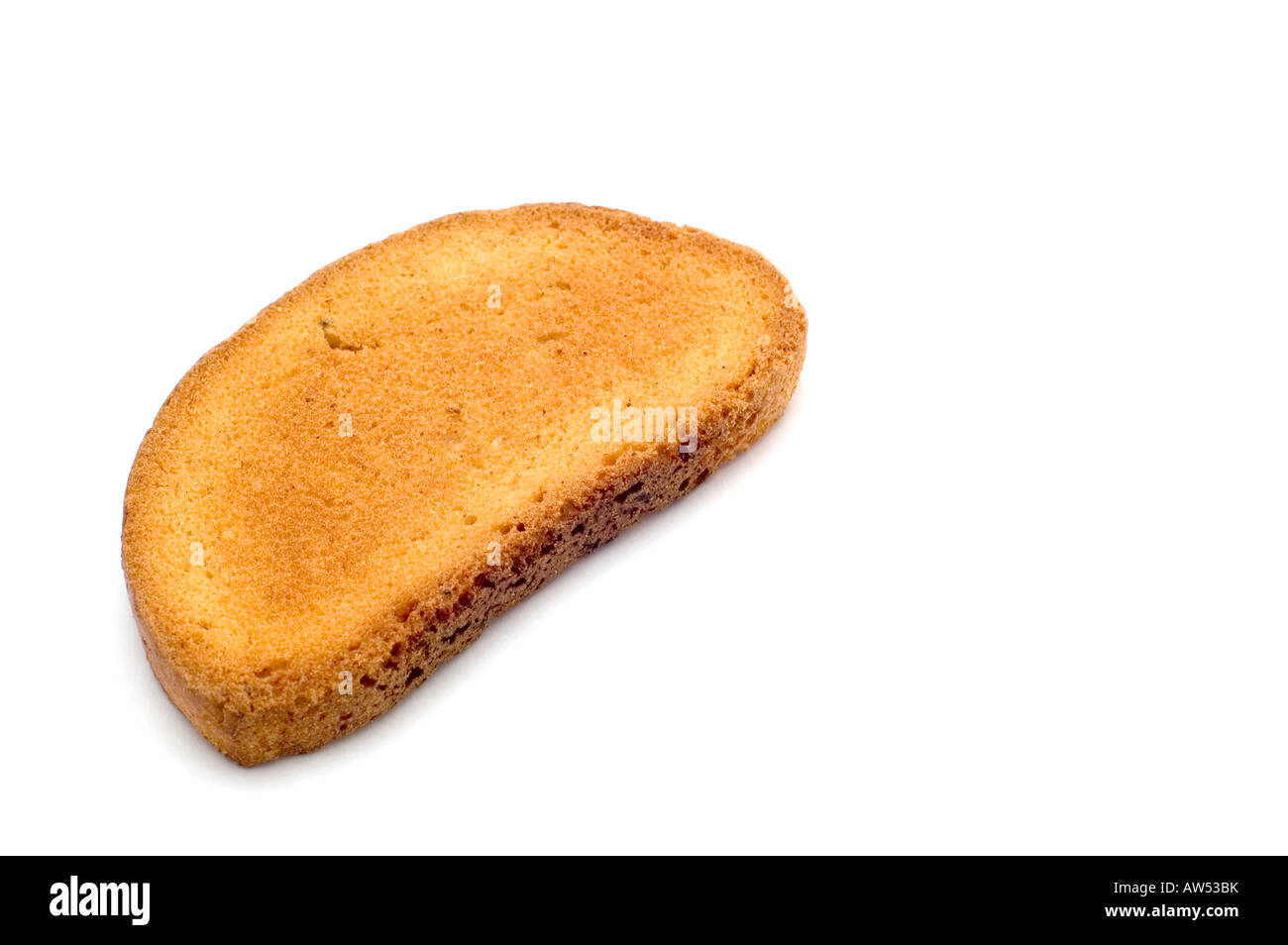 Butter cookies on brown Cut Out Stock Images & Pictures - Alamy