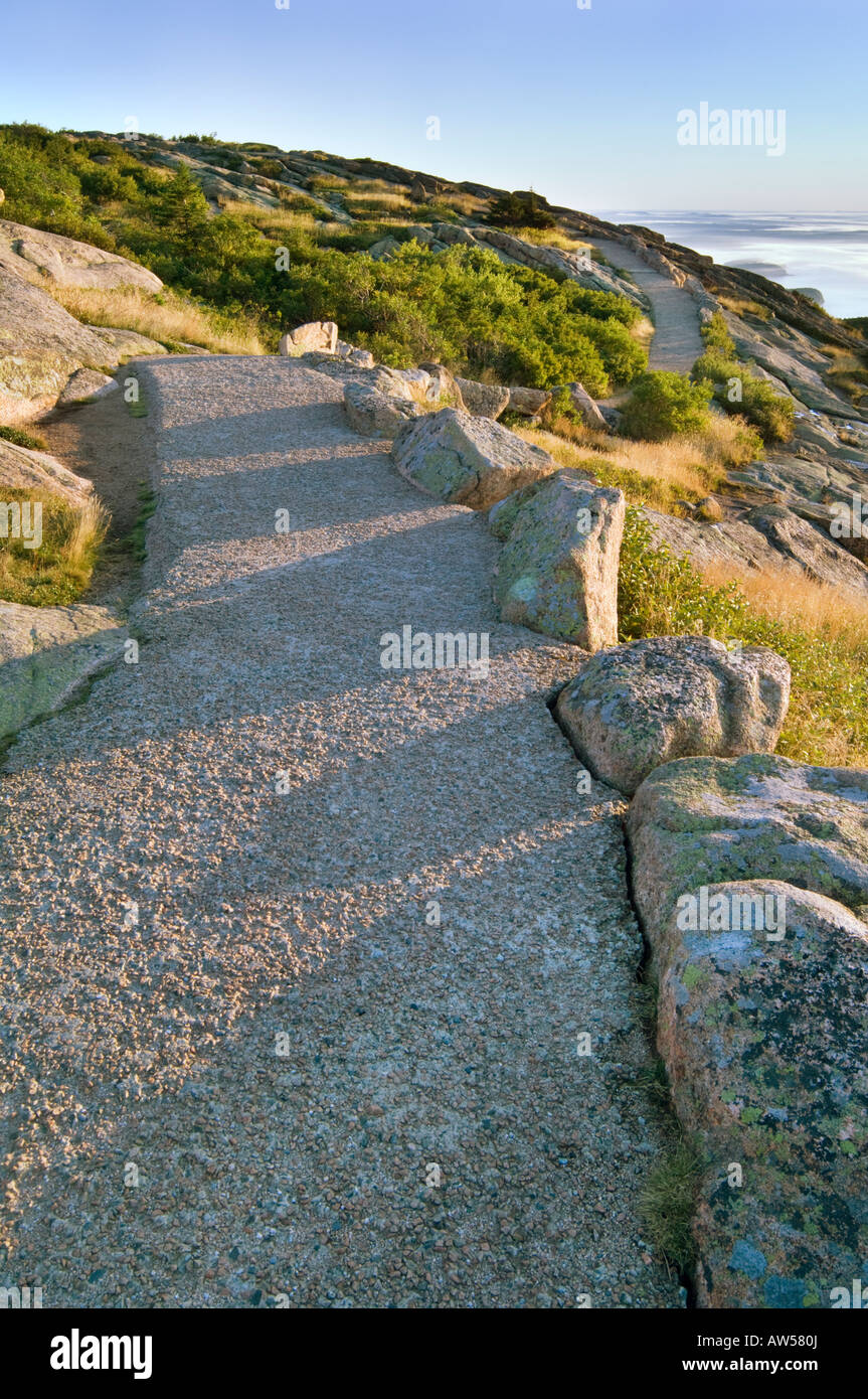 Cadillac Mountain, Acadia National Park, Maine Stock Photo