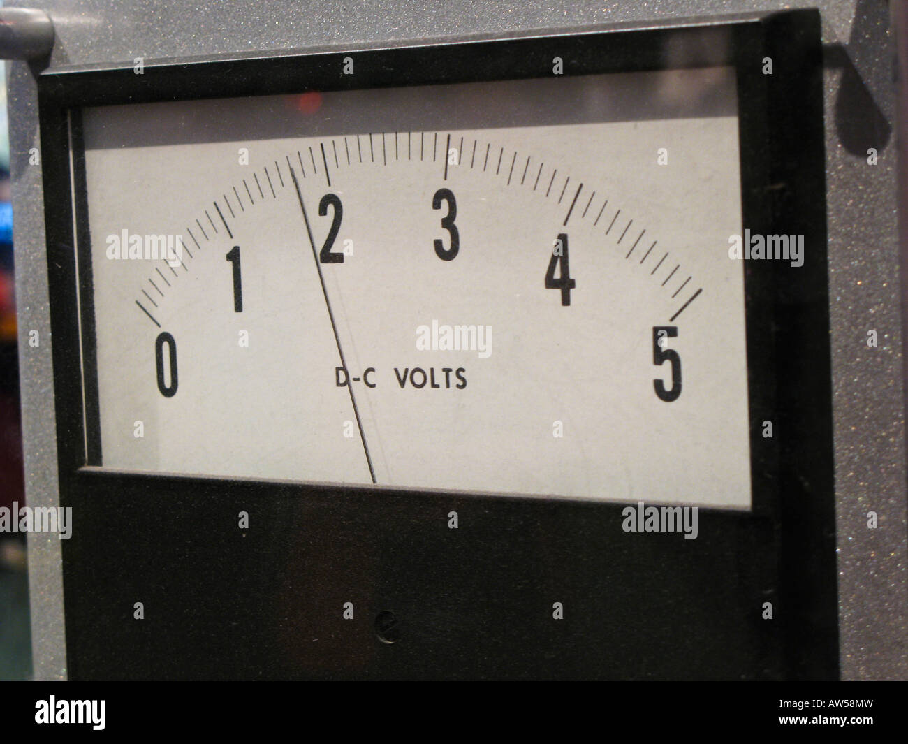 Analog voltmeter Stock Photo Alamy