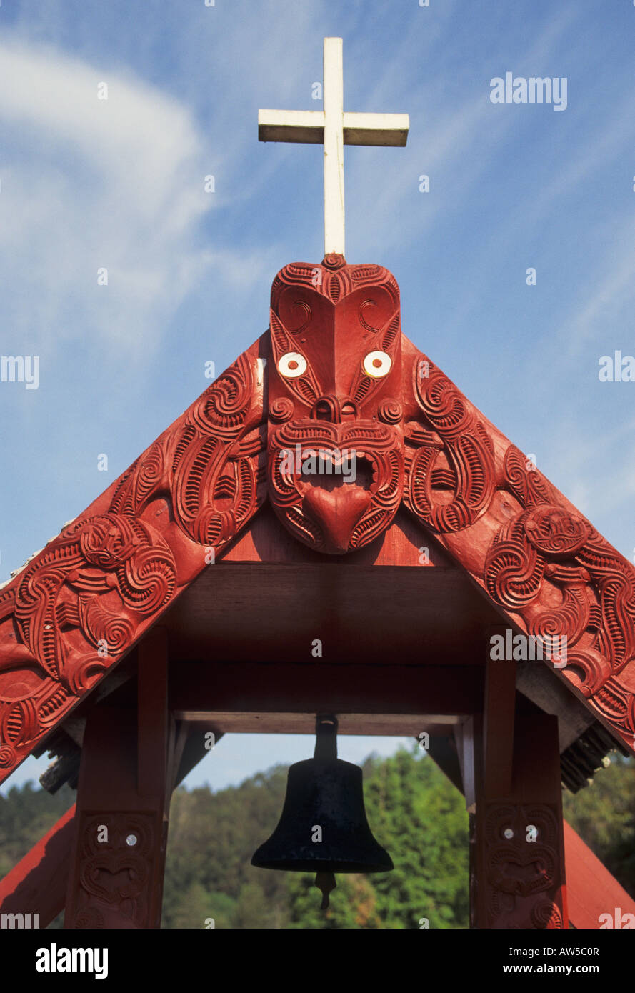 New Zealand Rotorua Maori Arts and Crafts Institute Stock Photo Alamy