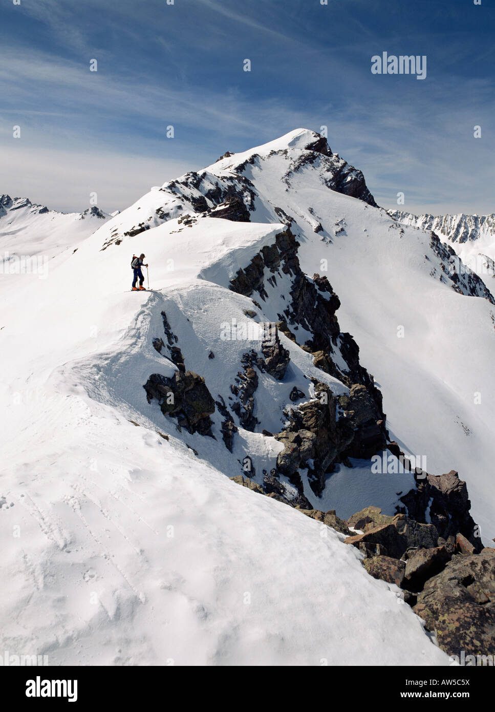 Conundrum Pass Elk Range Stock Photo - Alamy