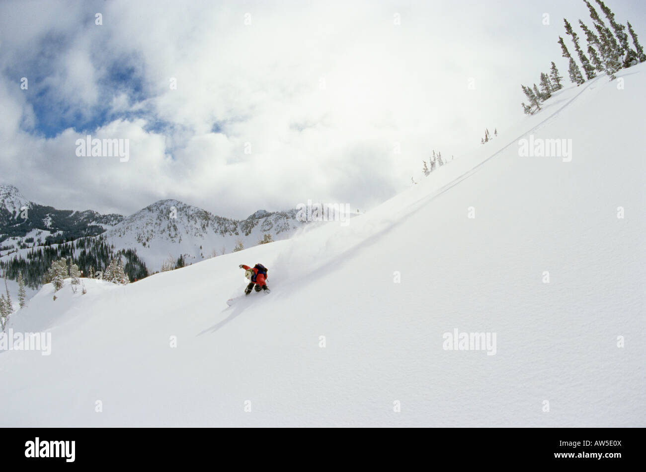 Solitude ski area Stock Photo