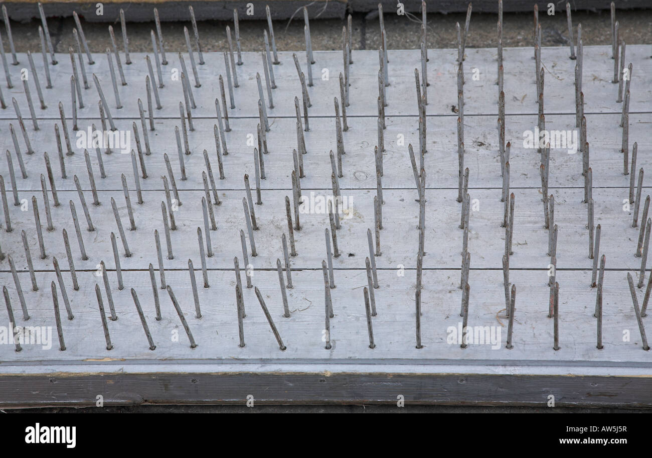 Bed of nails hires stock photography and images Alamy