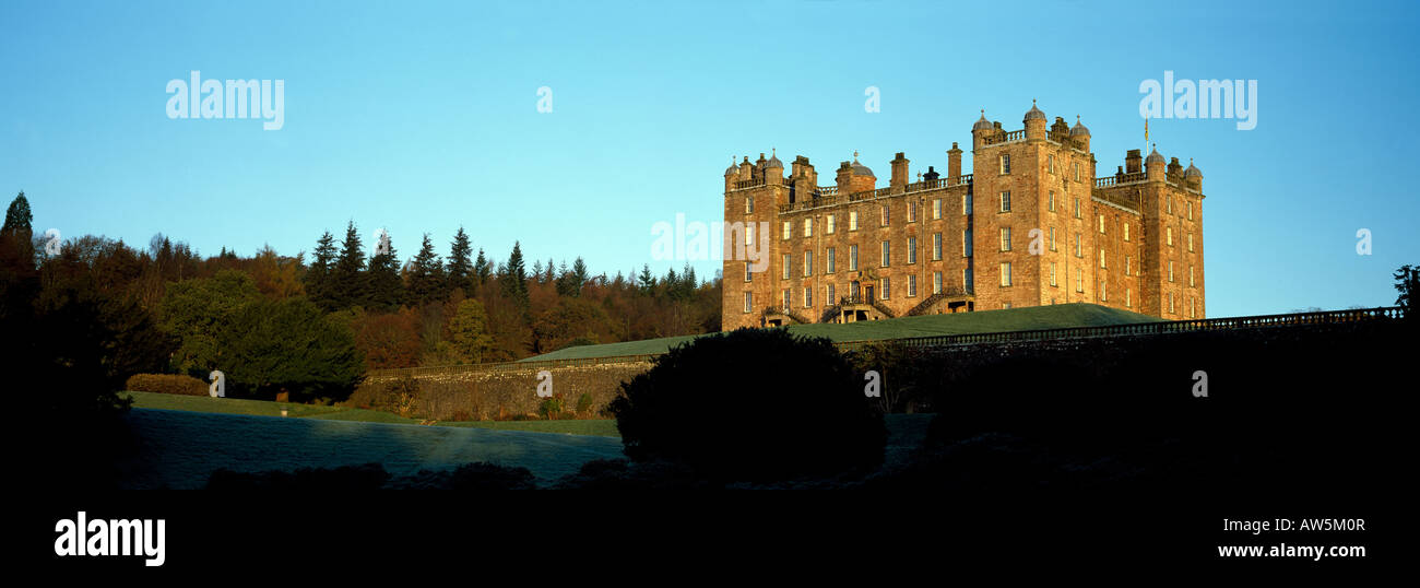 Drumlanrig Castle Home and residence of Duke of Buccleuch Dumfriesshire Scotland uk Stock Photo