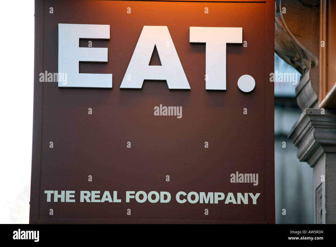 EAT sandwich shop, London Stock Photo Alamy