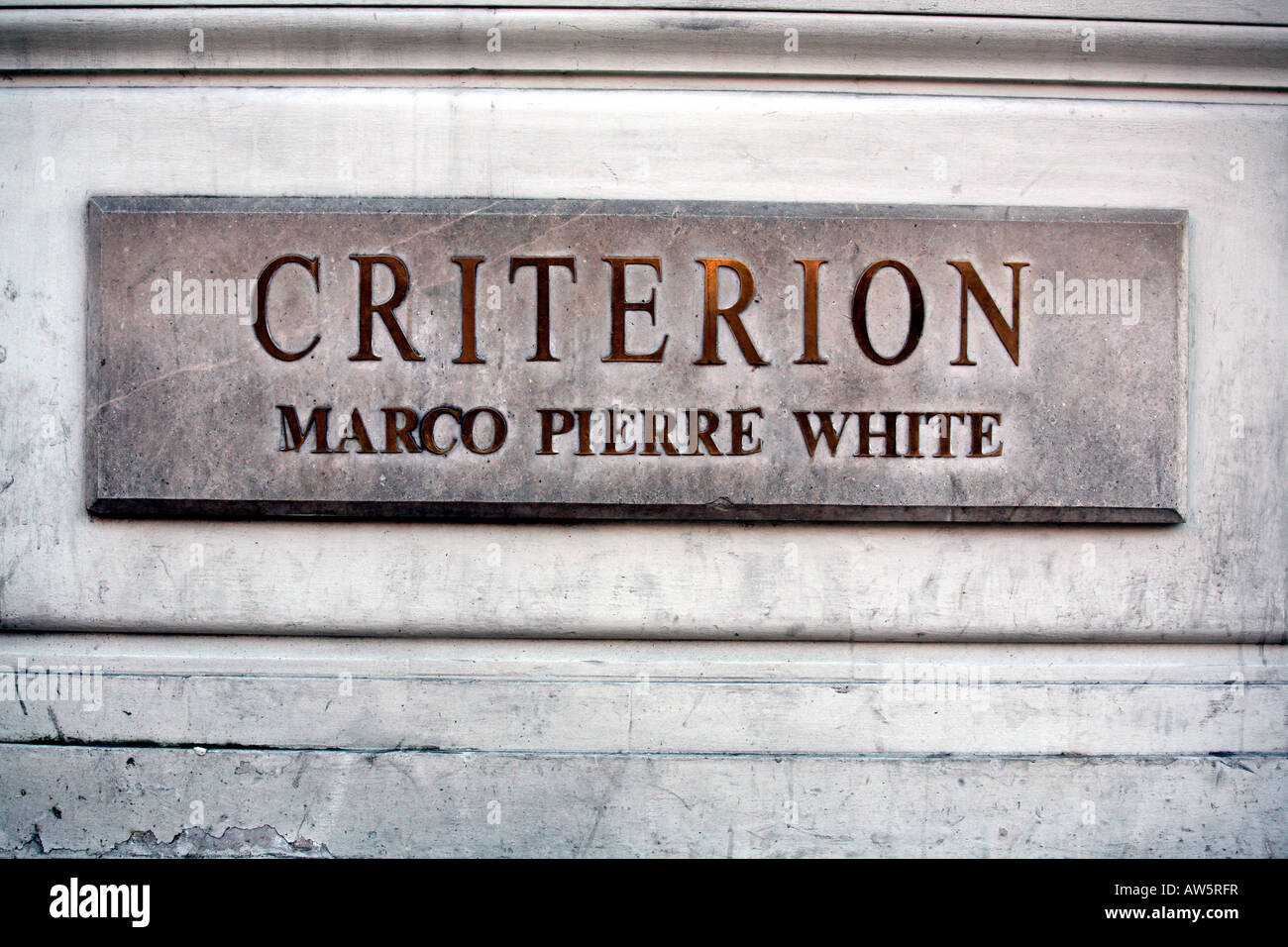 Criterion Restaurant, Piccadilly Circus, London Stock Photo