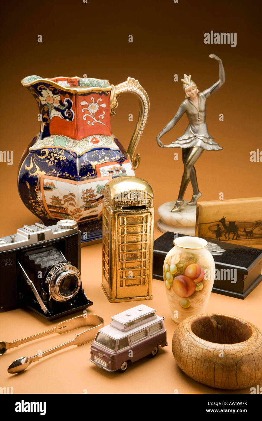 A collection of antiques Stock Photo