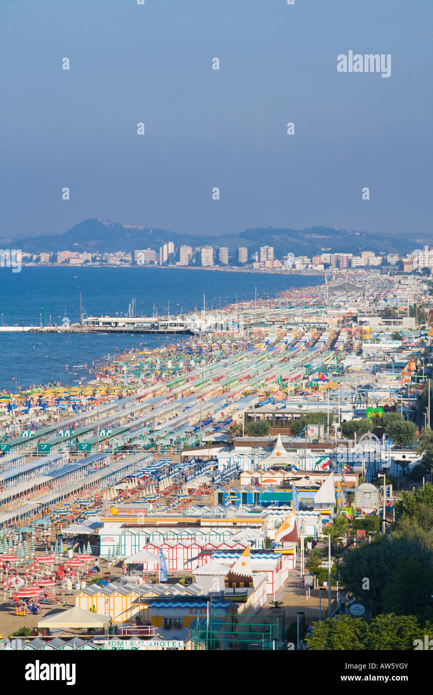 Rimini beach italy hi-res stock photography and images - Alamy