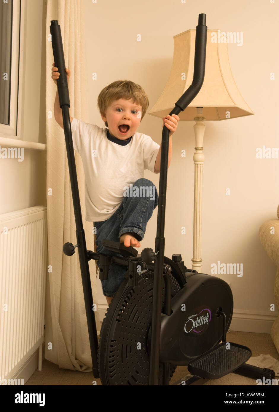 Exercise bike bedroom not used hi res stock photography and images Alamy