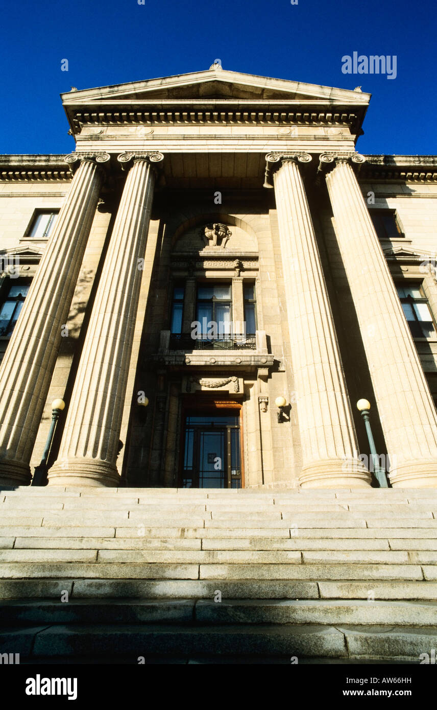 Manitoba Legislative building, Winnipeg, Manitoba, Canada Stock Photo