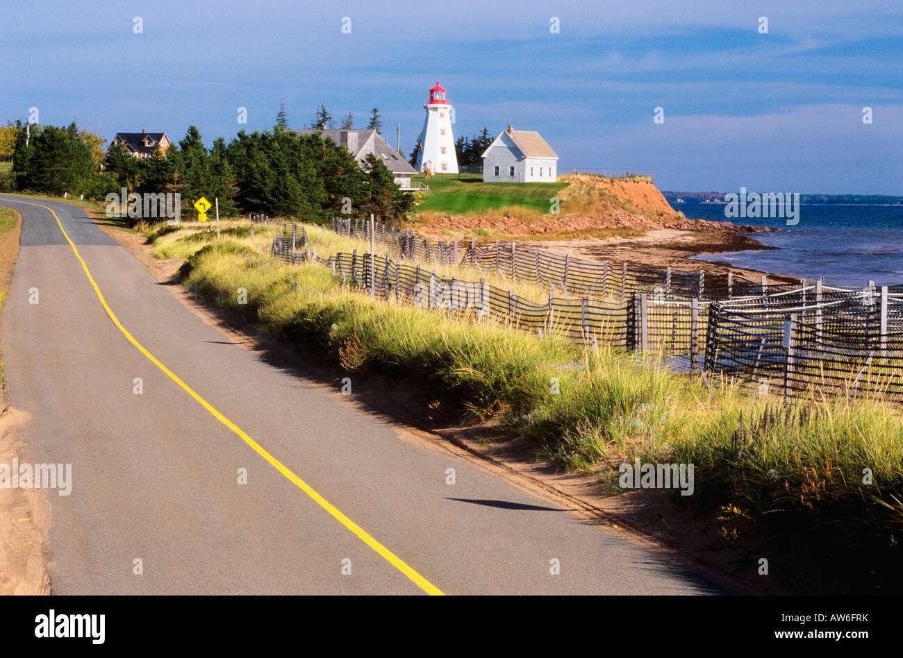 Panmure Island Lighthouse, Prince Edward Island, Canada Stock Photo Alamy
